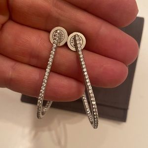 EUC Dean Davidson Signature Pave Teardrop Earrings